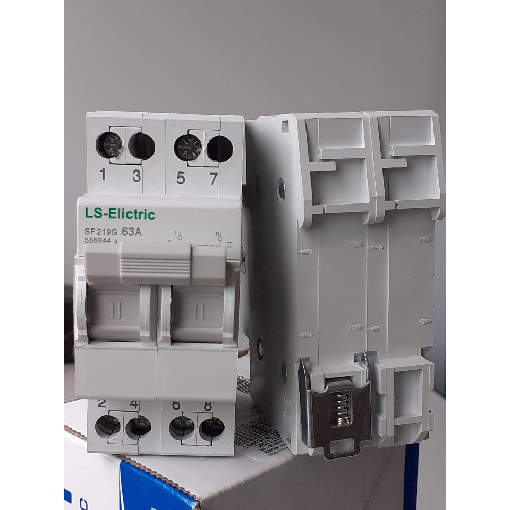 Cầu dao đảo chiều át đảo chiều 2P/63A-220V LS-Elictric