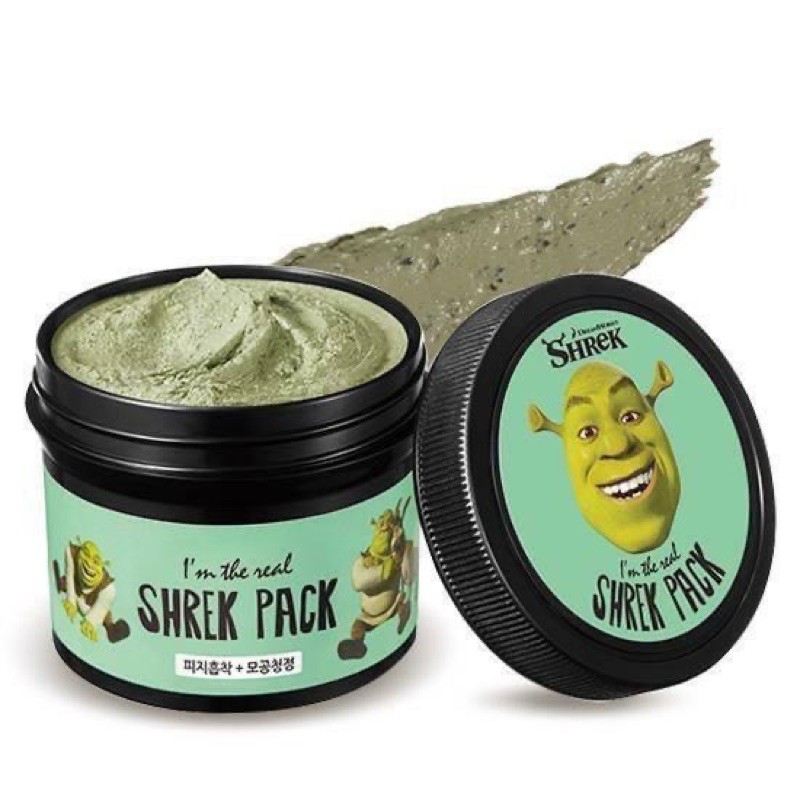 MẶT NẠ ĐẤT SÉT BẠC HÀ Dreamworks I'm The Real Shrek Pack