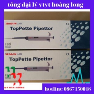 Micropipette-PipetTự Động - Dụng Cụ Hút Mẫu Đong Chuyển Chất Lỏng Micropipet Dragon LAB cac dải từ 2-5000ul
