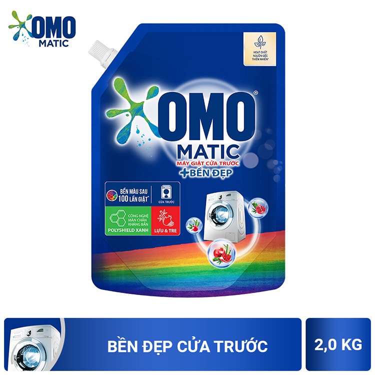Nước Giặt Omo Matic 2kg / 2,2kg/túi Danh cho cửa trên và cửa trước