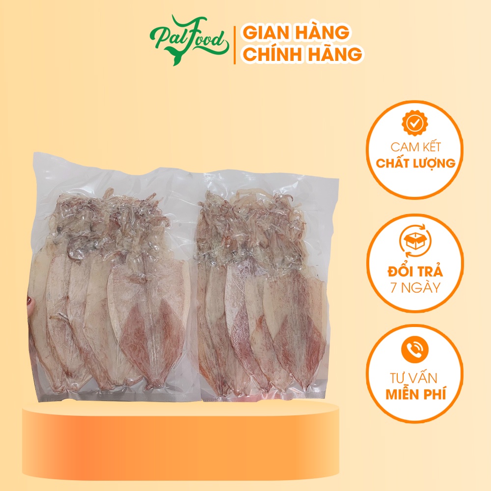 Khô mực Phú Quốc PALfood 1 kg 20 đến 25 con đóng gói 0,5kg - PAL039