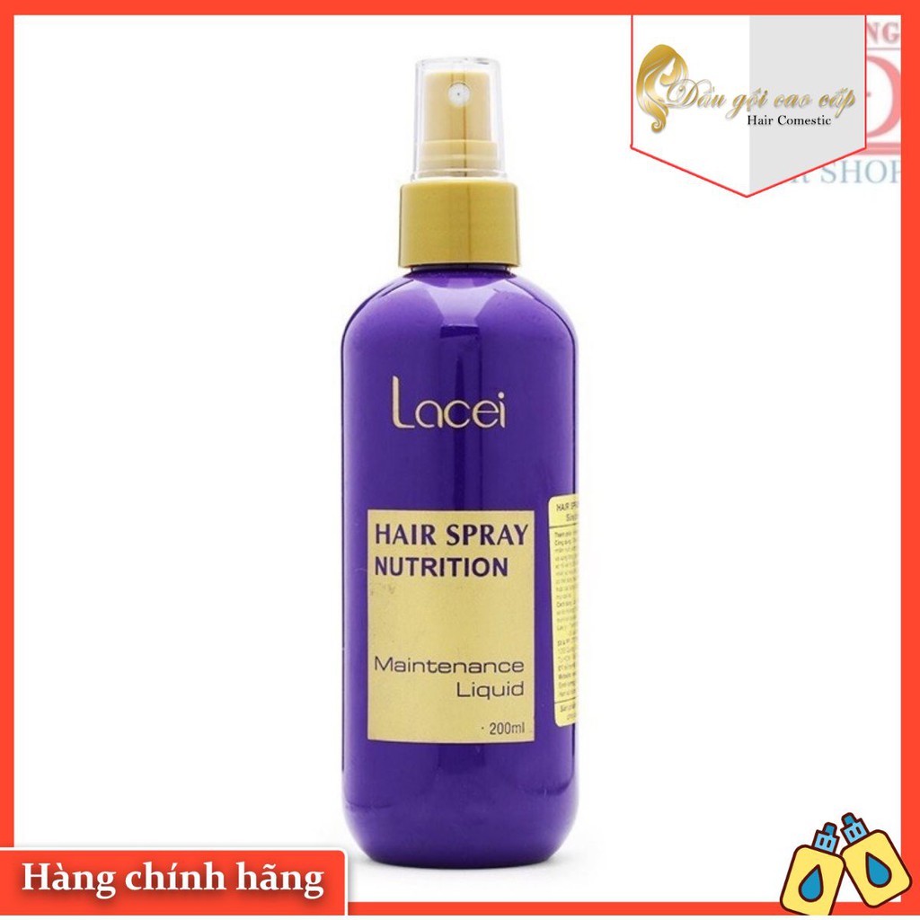 [LACEI CHÍNH HÃNG] XỊT DƯỠNG TÓC LACEI HAIR SPRAY NUTRITION (SỮA DƯỠNG) 200ML