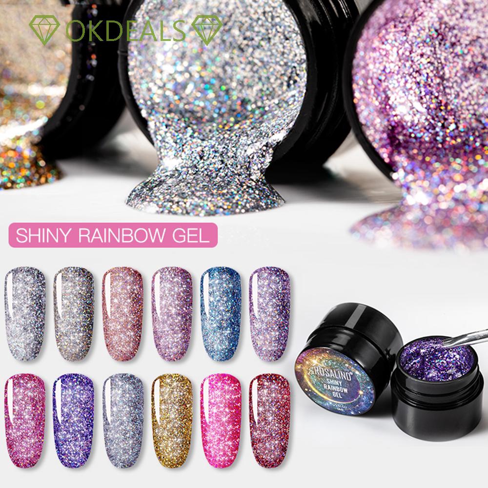 1 Lọ Gel Kim Tuyến 5ML Lấp Lánh Siêu Sáng Trang Trí Móng Tay