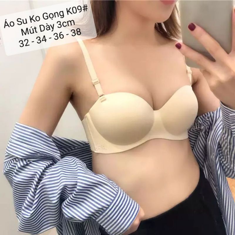ÁO NGỰC SU KHÔNG GỌNG CÚP NGỰC MÚT DÀY K09