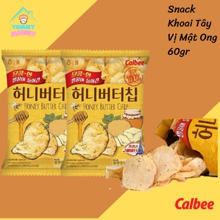 Snack khoai tây bơ mật ong haitai hàn quốc 60g/yummymarket