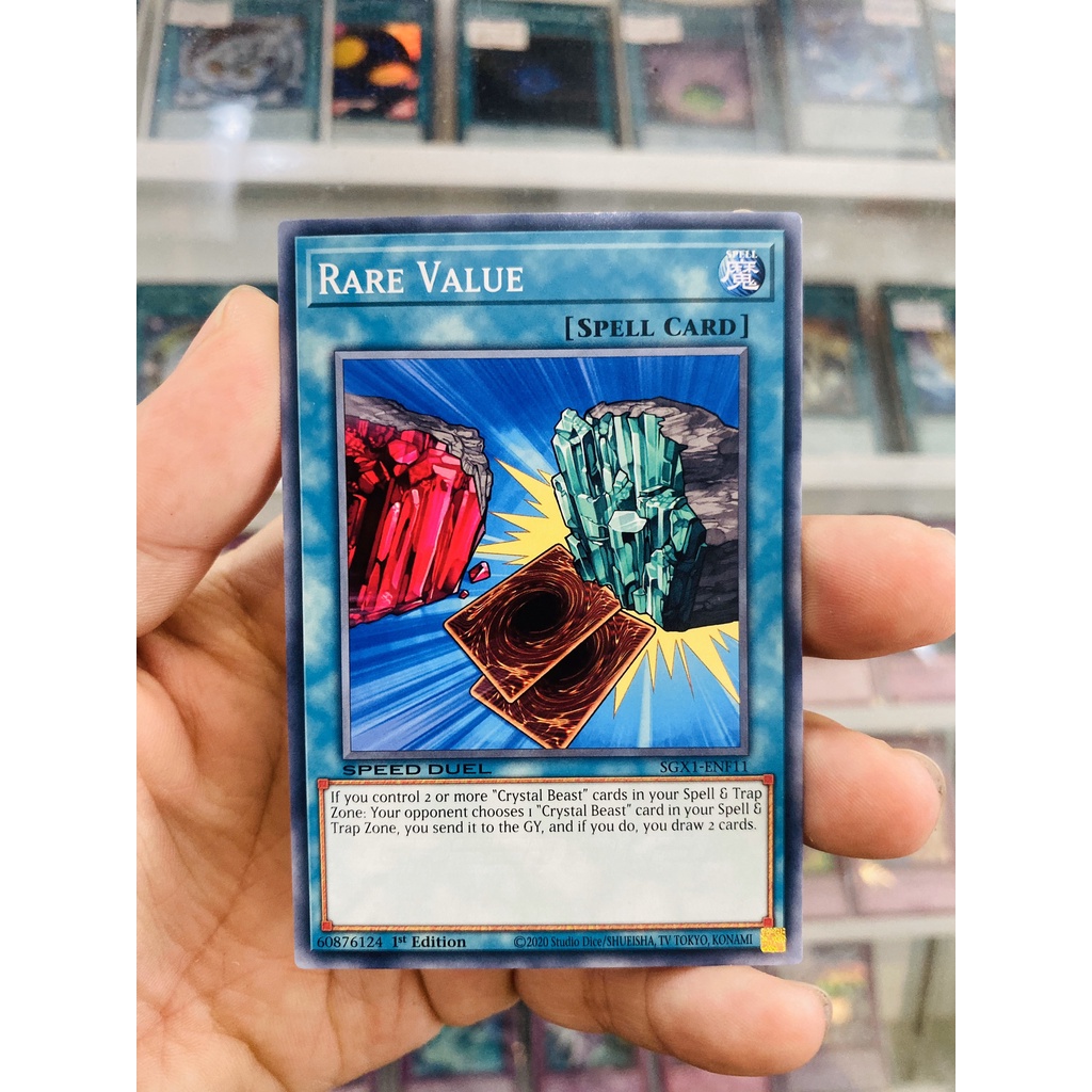 Thẻ Bài YugiOh! Mã SGX1-ENF11 - Rare Value - Common - 1st Edition