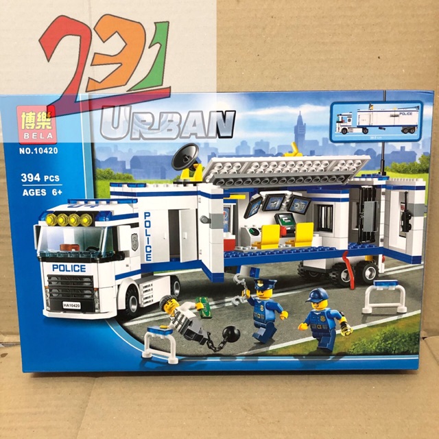 Đồ chơi hộp ráp Bela 10420