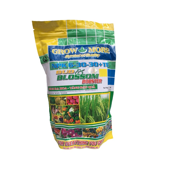 Phân bón lá cao cấp Growmore 6-30-30 TE gói 1kg tốt cho mọi cây trồng