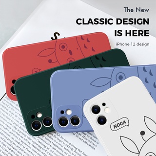 Compatible With Samsung Galaxy Note 20 9 8 Ultra Liquid Silicone For Original Phone Case Soft Casing Totoro protective Full Cover Shockproof Back Cases