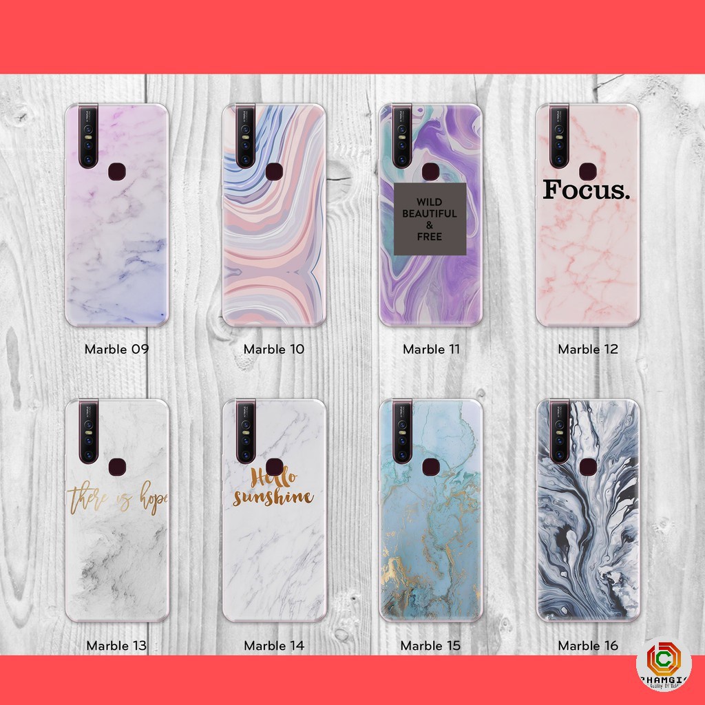 Ốp lưng Vivo V15 in hình theo yêu cầu lưng bóng