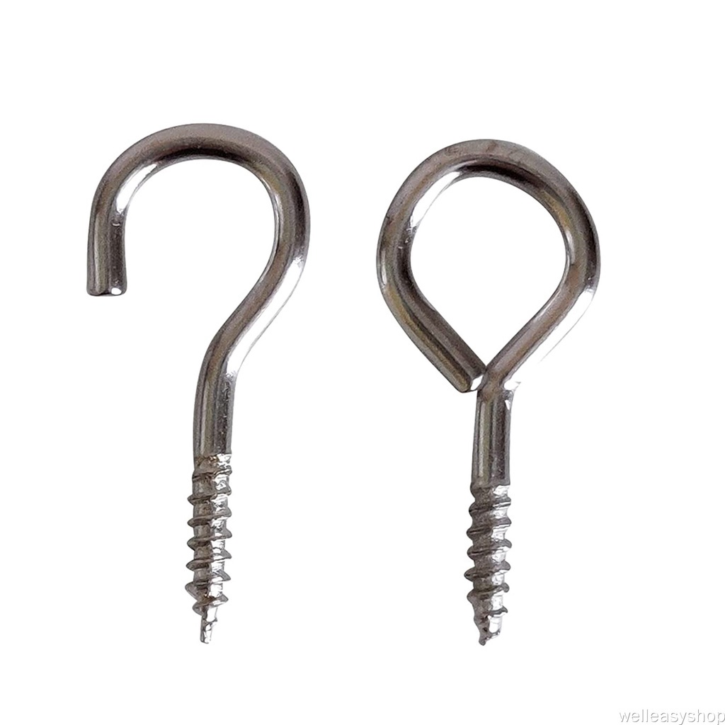 Bộ dây cáp treo rèm cửa sổ 3m+ móc treo thép không gỉ tiện dụng trang trí nhà cửa