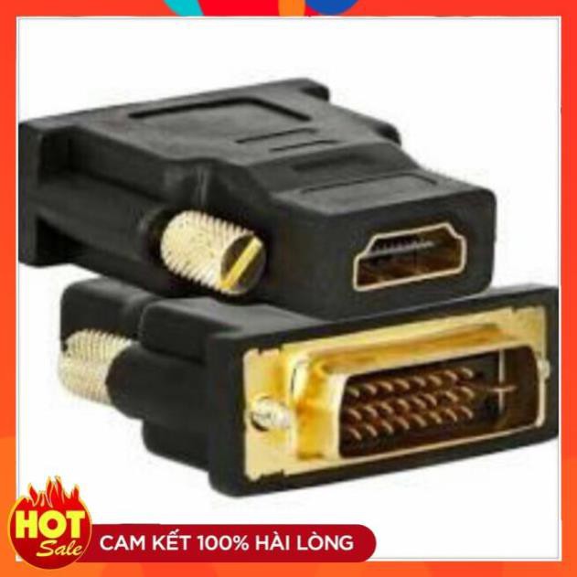 [Mã ELHACE giảm 4% đơn 300K] [Chính Hãng] Đầu chuyển đổi Dvi sang hdmi (24+5) Converter 2 chiều chất lượng cao