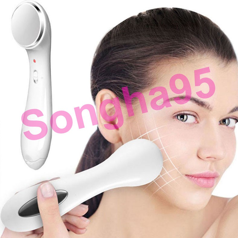 Máy Điện Đi Massage Mặt Cầm Tay Ion 2 Chế Độ  Chính hãng