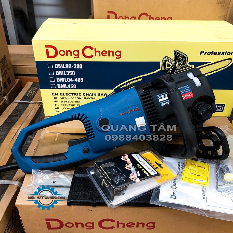 Máy Cưa Xích Điện Tra Dầu Tự Động 405mm Dongcheng DML04-405
