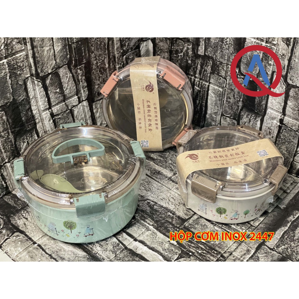 Hộp cơm lõi inox 2447