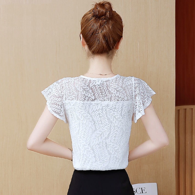 Áo Sơ Mi Voan Ngắn Tay Thời Trang Mùa Hè Dành Cho Nữ