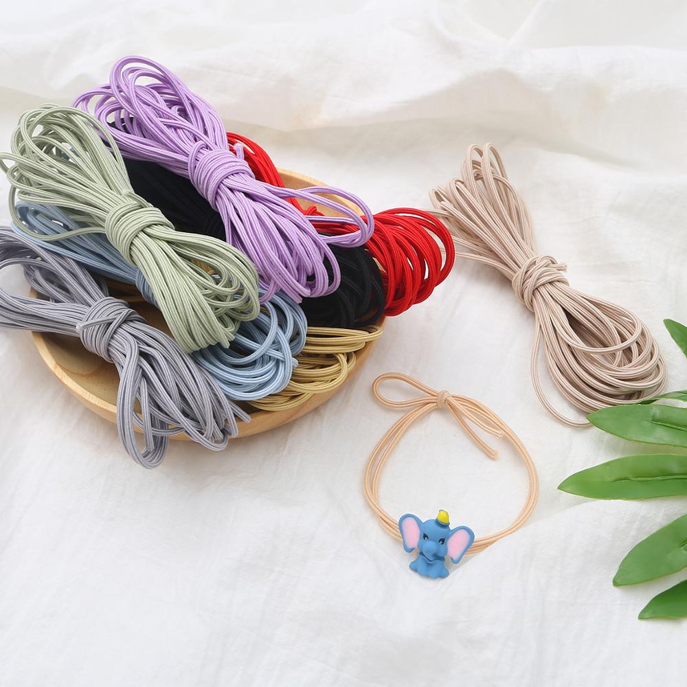 Cuộn dây nylon 2mm 5m 6 màu tự làm đồ thủ công