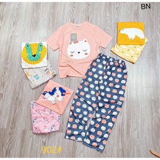 902. SÉT BỘ COTTON HÌNH THÚ SIÊU HOT