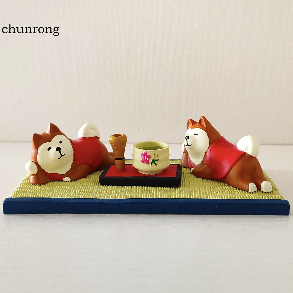 Cr Mô Hình Chú Chó Shiba Dễ Thương Dùng Trang Trí