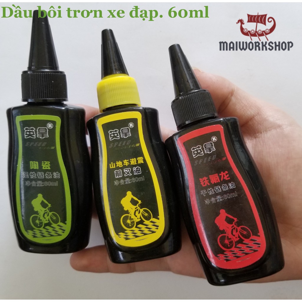 Dầu tra sên, xích xe đạp 60 ml