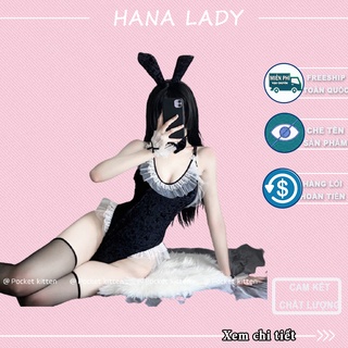 Cosplay thỏ nhung ren cao cấp Sexy CP225