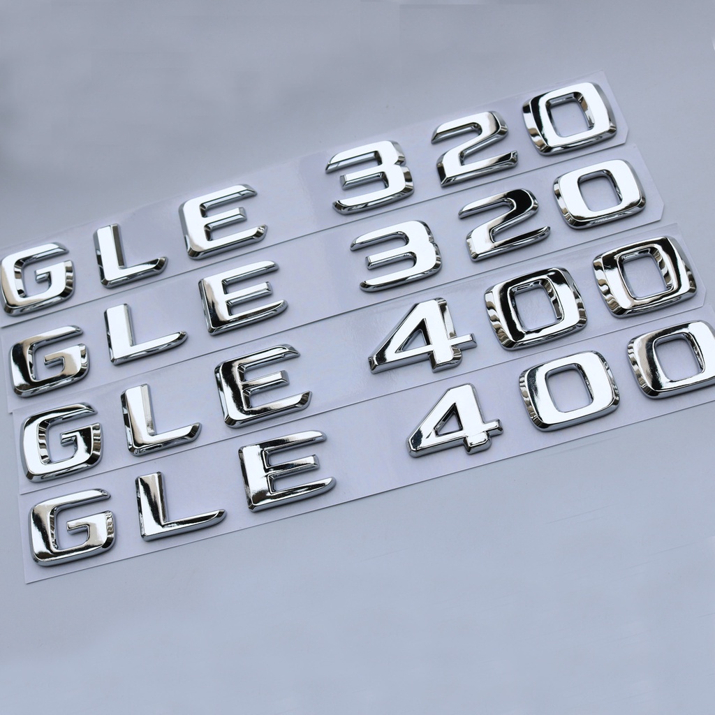 Logo Xe Mercedes-Benz GLE320 GLE350 GLE400 GLE450 Sửa Đổi Chữ Phía Sau Thân Xe Số Nhãn Xe