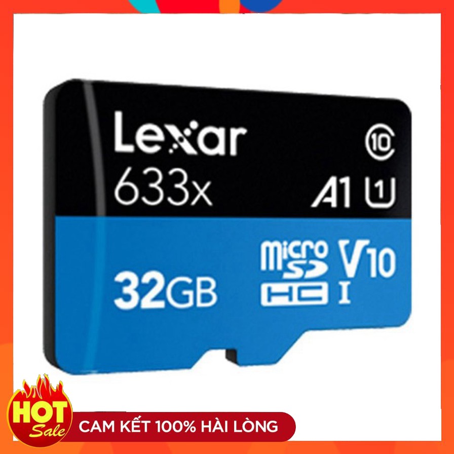 Thẻ nhớ Micro SD lexar 633x 32GB UHS-I U1 95Mbs