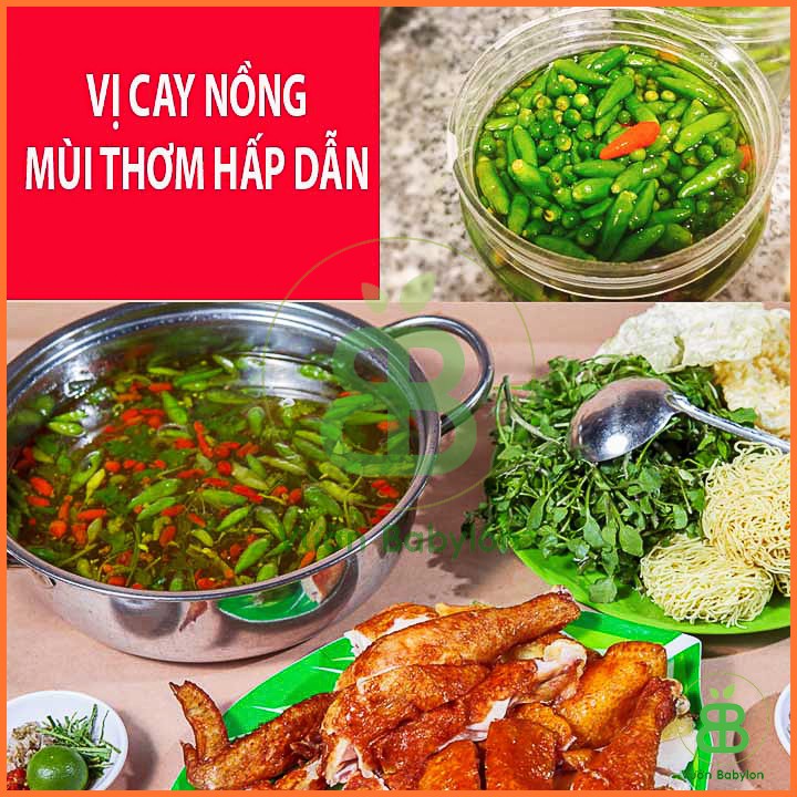 Hạt Giống Ớt Xiêm Cao Sản Siêu Trái 0,2Gr