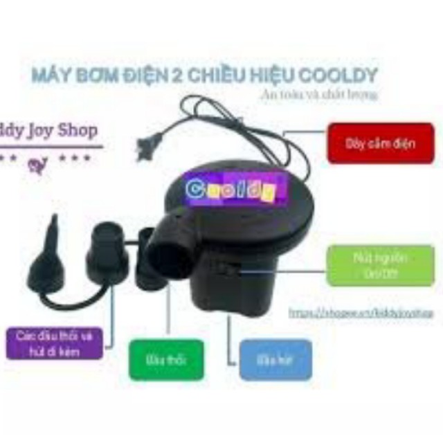 Bơm điện 2 chiều COOLDY CD111