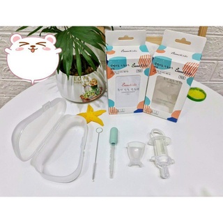Bộ dụng cụ bón thuốc - bón sữa emma kids đa năng 2in1 cho bé - shoproron