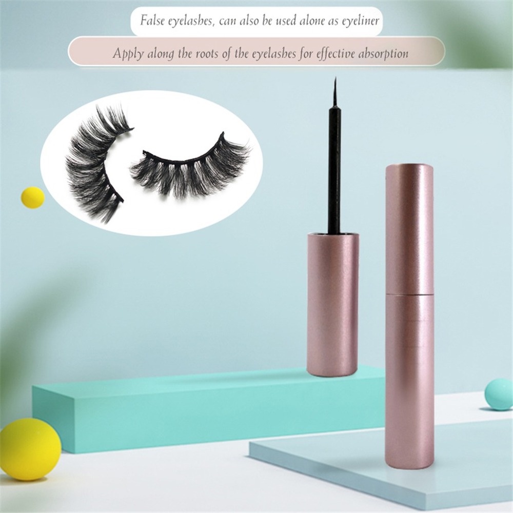 Bộ Lông Mi Giả Nam Châm 3D Tự Nhiên Kháng Nước Lâu Trôi BEAUTY GLAZED