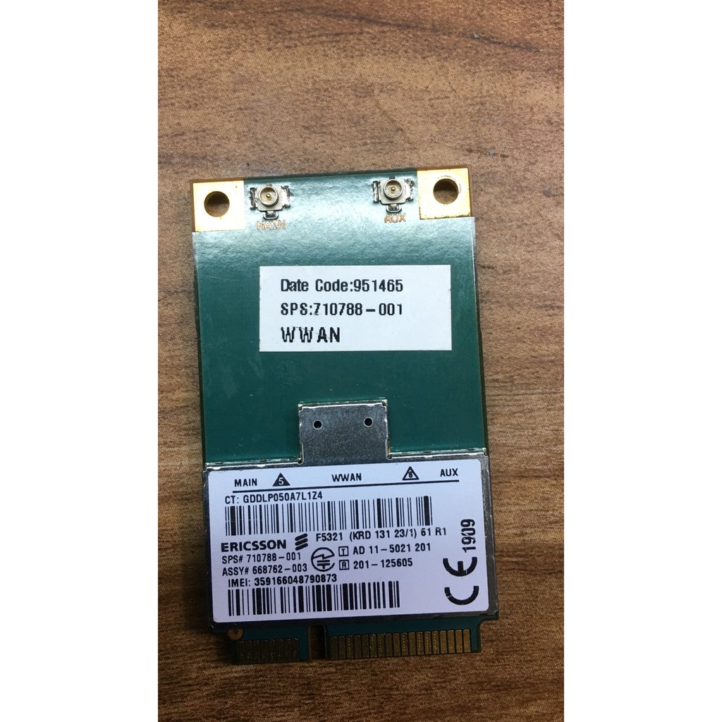 WWAN Ericsson F5321-3G