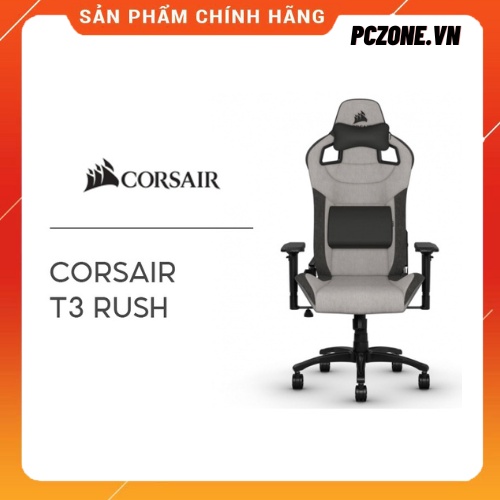 Ghế gaming Corsair T3 RUSH Hàng Chính Hãng Bảo Hành 24 Tháng Hỗ Trợ Ship Toàn Quốc