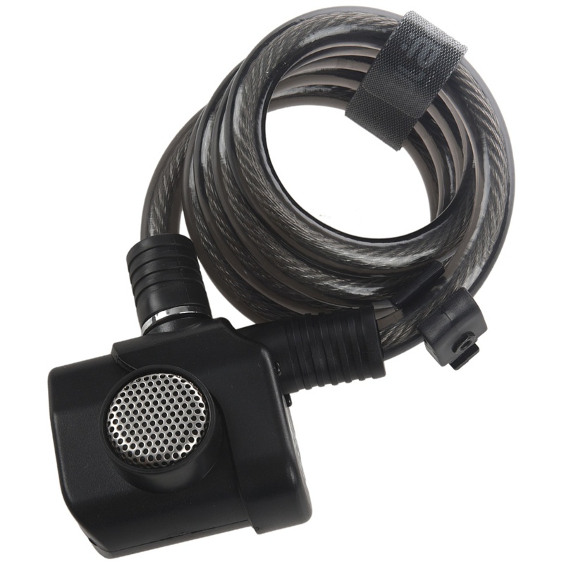 Bộ Khóa Xe Đạp Điện Tử Chống Trộm 110Db Kèm Cáp Âm Thanh Lớn Tiện Dụng