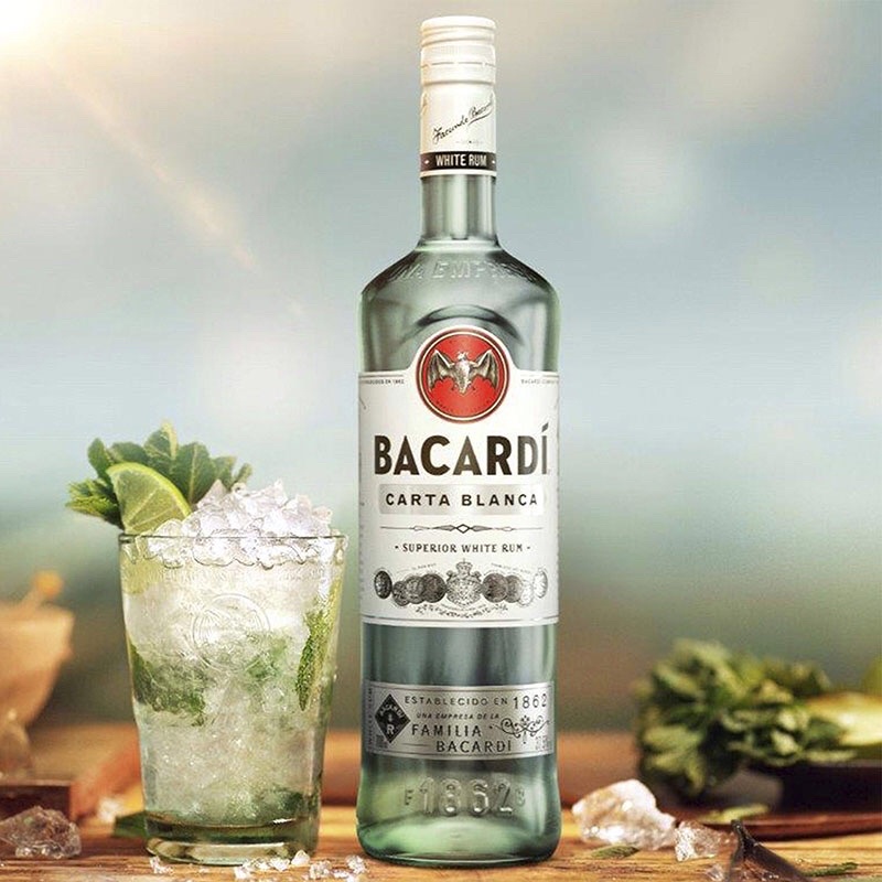 Nguyên liệu pha chế Rhum Bacardi