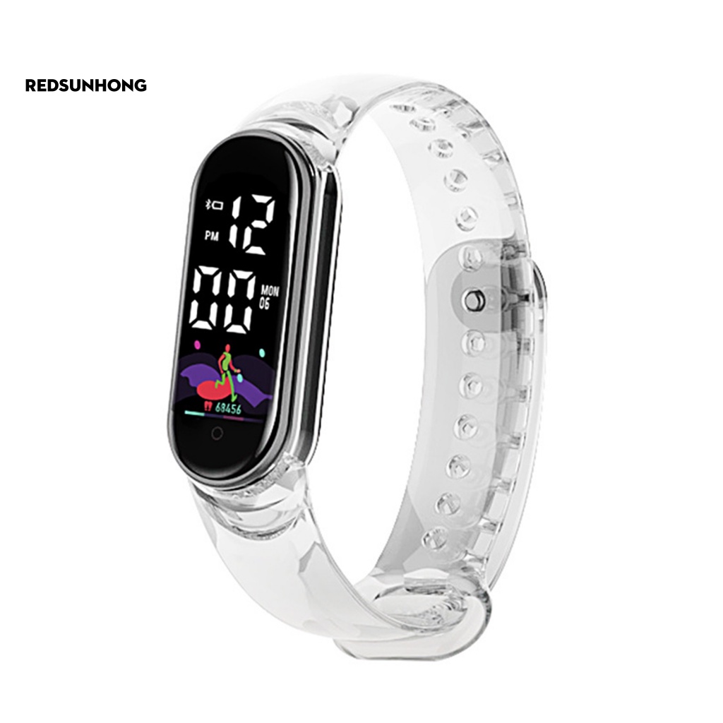 Đồng Hồ Đeo Tay Kỹ Thuật Số Màn Hình LED Cảm Ứng