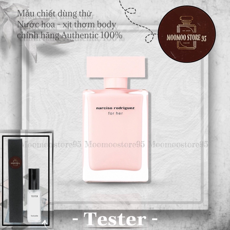 |MUA NGAY| Nước hoa Narciso Rodriguez for Her Eau de Parfum ( mẫu thử 5ml )