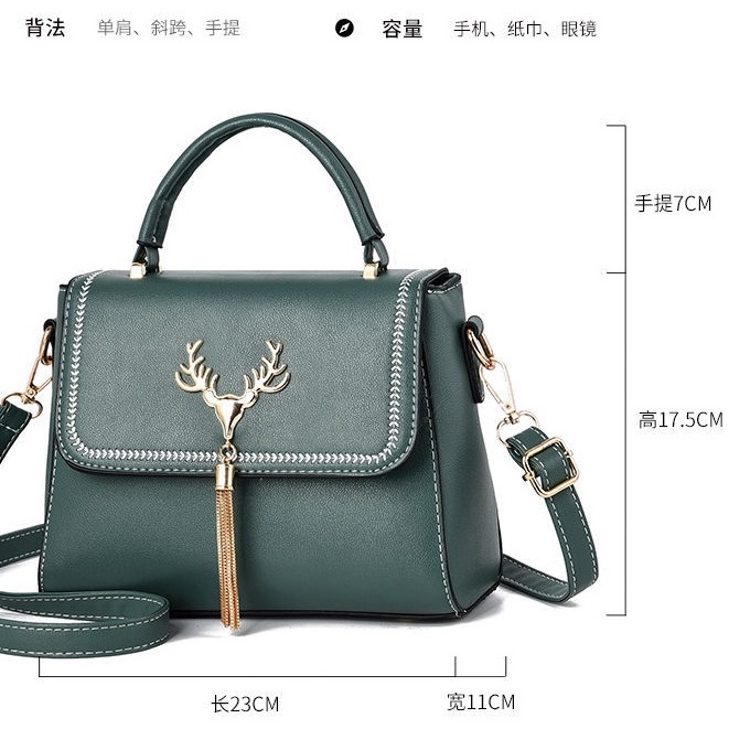 Túi Da Mềm Đeo Chéo Phong Cách Hàn Quốc Thời Trang Cho Nữ