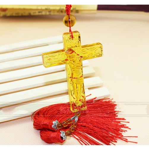 🍁𝐅𝐑𝐄𝐄𝐒𝐇𝐈𝐏🍁 Dây Treo Ô Tô Thánh Giá Chúa Giê Su - Khánh Treo Xe Ô Tô Thánh Giá Chúa Giê Su
