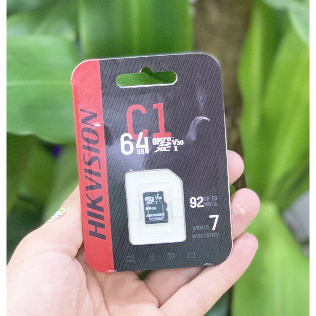 Thẻ Nhớ Micro SD Hikvision 64Gb Class 10 -Chính hãng | BigBuy360 - bigbuy360.vn