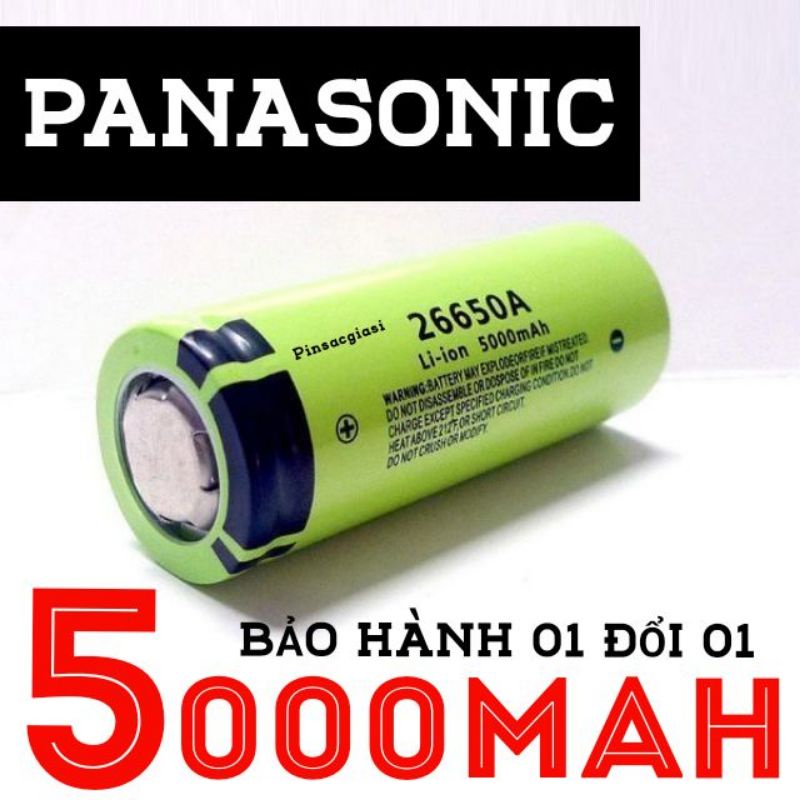 Pin 26650 5000mah Panasonic JAPAN