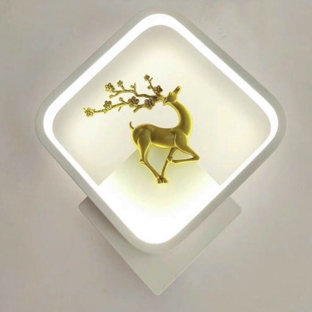 Đèn Tranh Tường Gắn Con Hươu