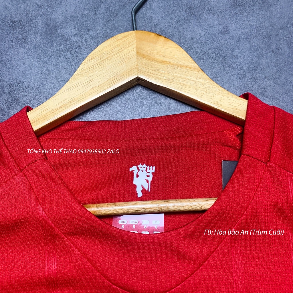 FREESHIP _Áo Đấu MU Champions AIG mùa 2007-2008 Hàng Thailand cao cấp phom 45-90kg