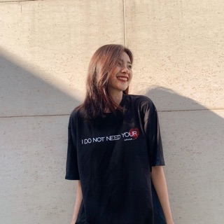 Áo thun Love Myself nữ freesize form rộng unisex, in hình