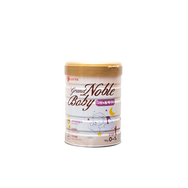 Combo 2 Lon Sữa Bột Grand Noble Baby (0-1 tuổi) (750g/hộp)