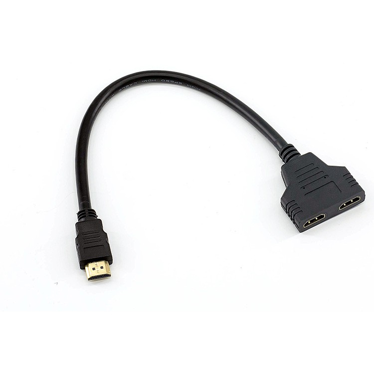 Đầu Chia ra Hai HDMI dài 30CM Phiên Bản 1.4 3D 1080P