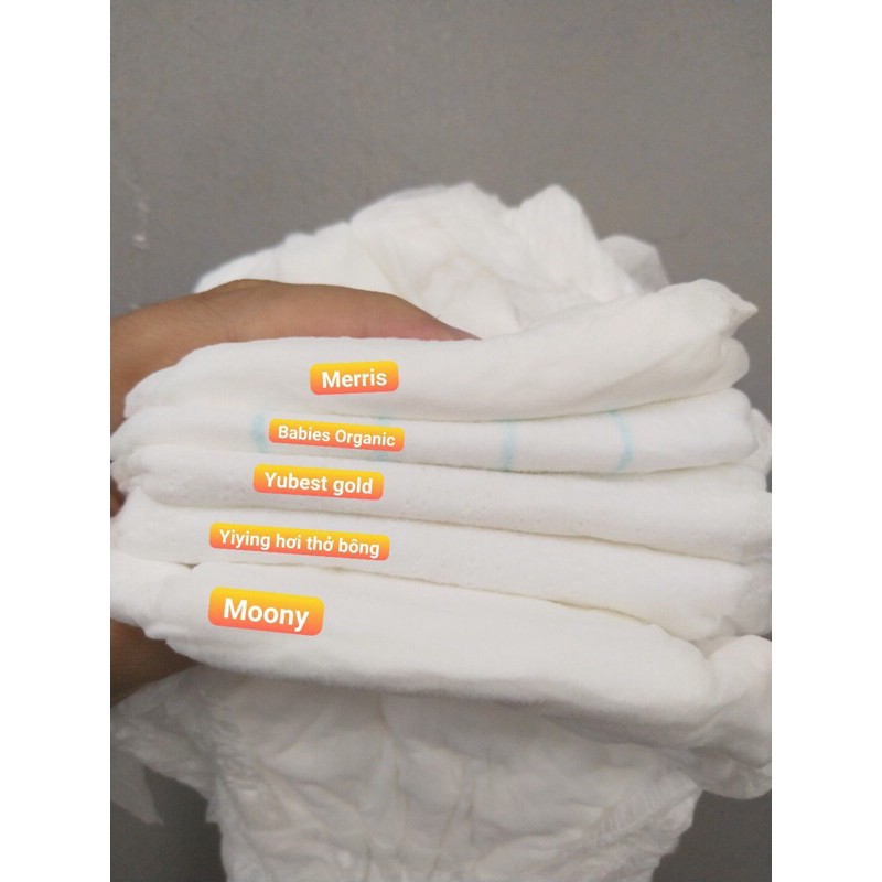 BỈM QUẦN/DÁN BABIES ORGANIC S66/M56/L46/M54/L50/XL46/XXL40