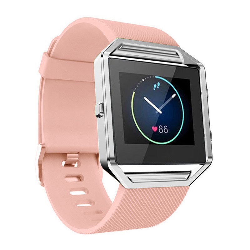 Dây Đeo Silicon Thay Thế Cho Đồng Hồ Thông Minh Fitbit Blaze