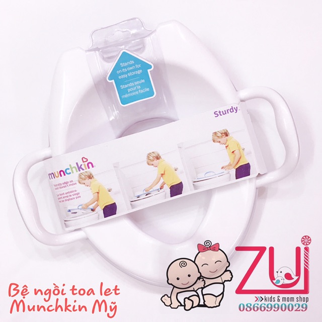 Bệ ngồi toa let cho bé Munchkin Mỹ