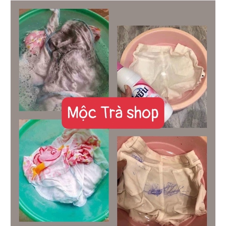 Chính hãng - Có tem phụ- Nước tẩy quần áo trắng/màu HYGIENE 500ml/600ml Thái Lan